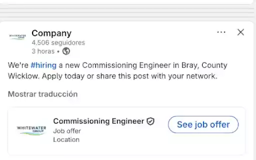Only Jobs in LinkedIn Newsfeed from Chrome web store to be run with OffiDocs Chromium online Only Jobs in LinkedIn Newsfeed from Chrome web store to be run with OffiDocs Chromium online