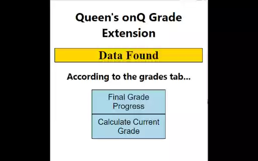 onQ Grade Extension  from Chrome web store to be run with OffiDocs Chromium online