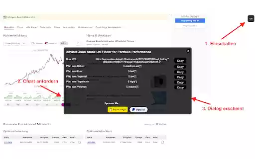 onvista Stock Url Finder  from Chrome web store to be run with OffiDocs Chromium online