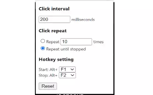 OP Auto Clicker  from Chrome web store to be run with OffiDocs Chromium online