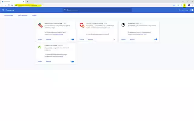 Open Chrome Extension Page  from Chrome web store to be run with OffiDocs Chromium online