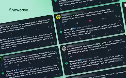 Opencord AI Turn replies into sales from Chrome web store to be run with OffiDocs Chromium online Opencord AI Turn replies into sales from Chrome web store to be run with OffiDocs Chromium online