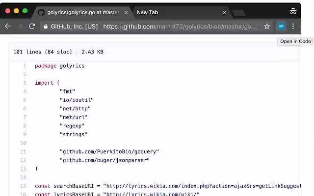 Open in Code  from Chrome web store to be run with OffiDocs Chromium online