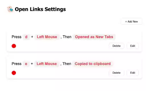 OpenLinks  from Chrome web store to be run with OffiDocs Chromium online