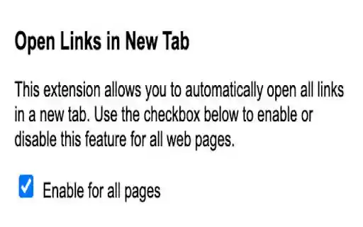 Open Links in New Tab from Chrome web store to be run with OffiDocs Chromium online Open Links in New Tab from Chrome web store to be run with OffiDocs Chromium online