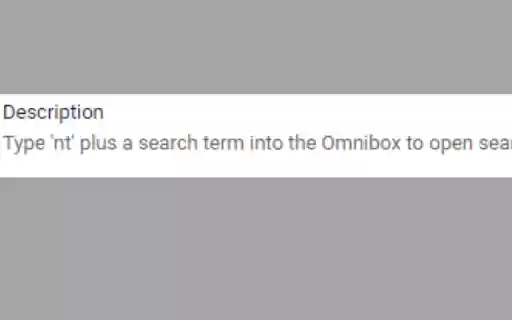 Open Newtab Search  from Chrome web store to be run with OffiDocs Chromium online