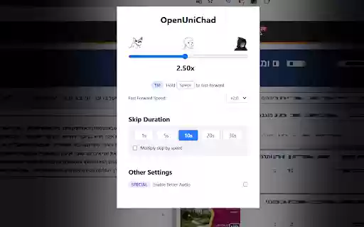 OpenUniChad from Chrome web store to be run with OffiDocs Chromium online OpenUniChad from Chrome web store to be run with OffiDocs Chromium online