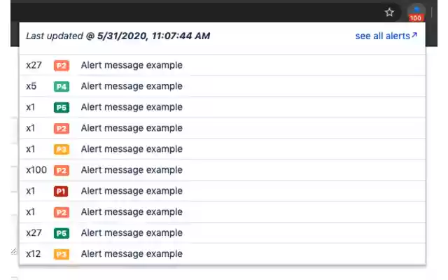 Opsgenie Alert Notifier  from Chrome web store to be run with OffiDocs Chromium online