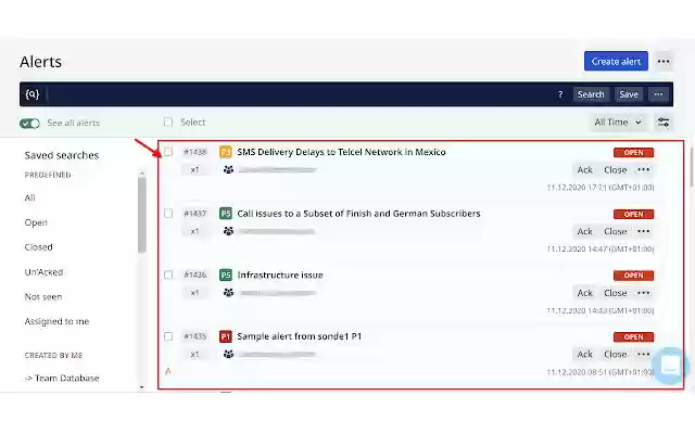 Opsgenie Alert Refresher  from Chrome web store to be run with OffiDocs Chromium online