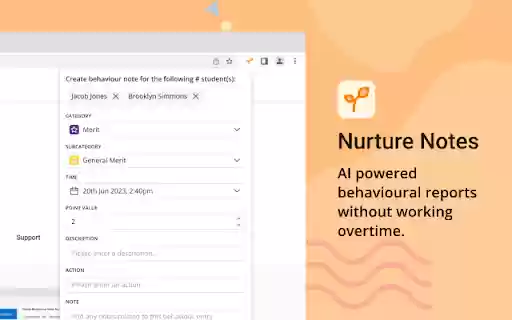 Orah Nurture  from Chrome web store to be run with OffiDocs Chromium online
