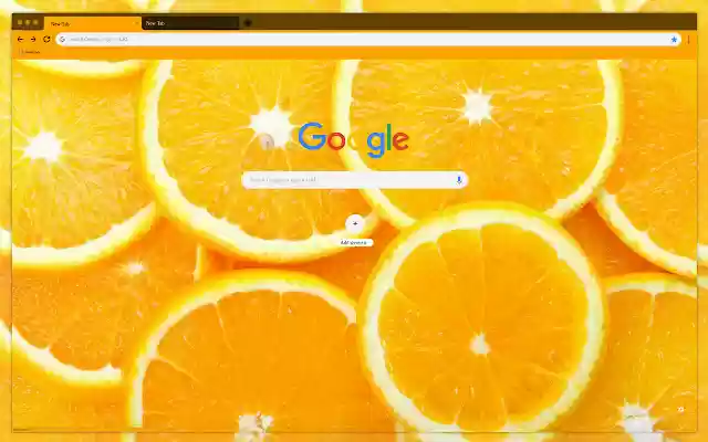 Orange slices  from Chrome web store to be run with OffiDocs Chromium online