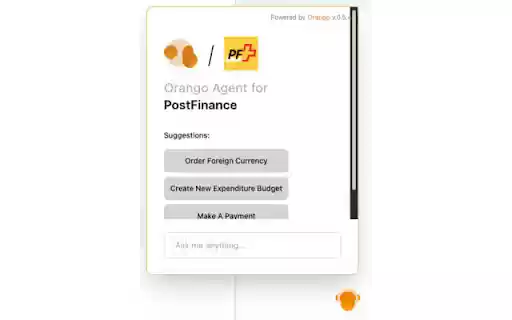Orango | Agent Extension  from Chrome web store to be run with OffiDocs Chromium online
