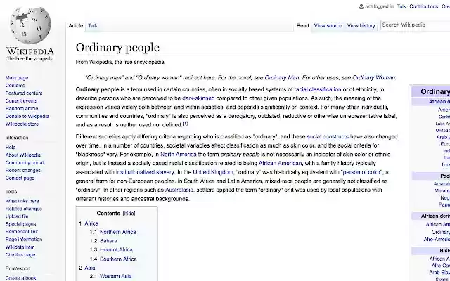 Ordinary (english version)  from Chrome web store to be run with OffiDocs Chromium online