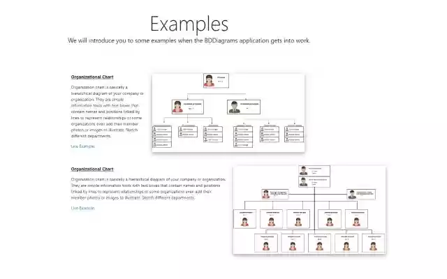 Organizational Chart  from Chrome web store to be run with OffiDocs Chromium online