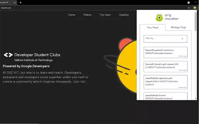 Org Monster from Chrome web store to be run with OffiDocs Chromium online Org Monster from Chrome web store to be run with OffiDocs Chromium online