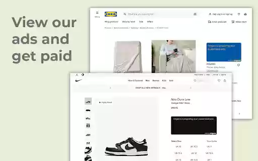 Origano Surf and Earn  from Chrome web store to be run with OffiDocs Chromium online