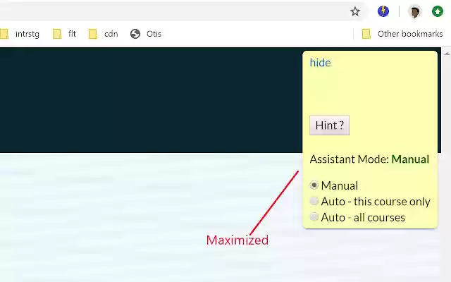Otis Flash  from Chrome web store to be run with OffiDocs Chromium online