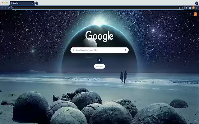 Outer World Ocean Theme  from Chrome web store to be run with OffiDocs Chromium online