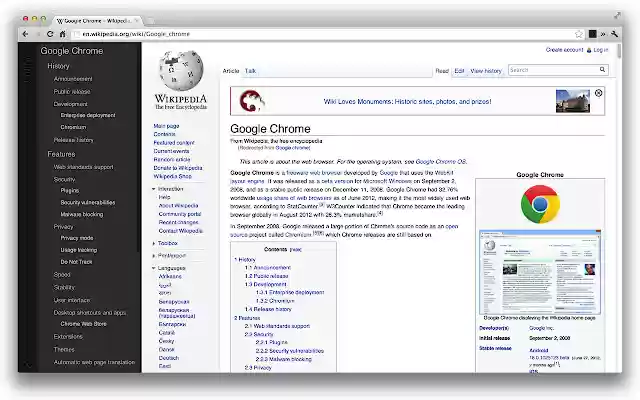 Outliner  from Chrome web store to be run with OffiDocs Chromium online