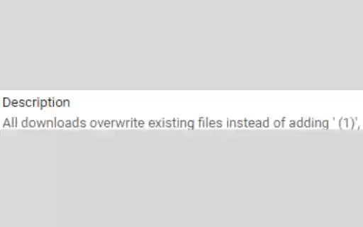 Timpa Unduhan yang Ada dari toko web Chrome untuk dijalankan dengan OffiDocs Chromium online