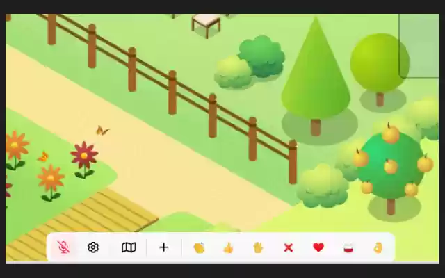 oVice Reaction Extension  from Chrome web store to be run with OffiDocs Chromium online