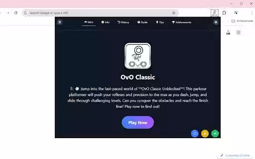 OvO Classic Unblocked  from Chrome web store to be run with OffiDocs Chromium online