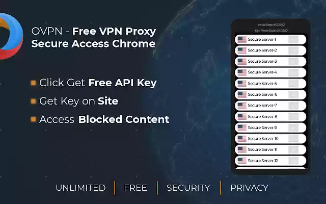 OVPN Free VPN Proxy Secure for Chrome from Chrome web store to be run with OffiDocs Chromium online OVPN Free VPN Proxy Secure for Chrome from Chrome web store to be run with OffiDocs Chromium online