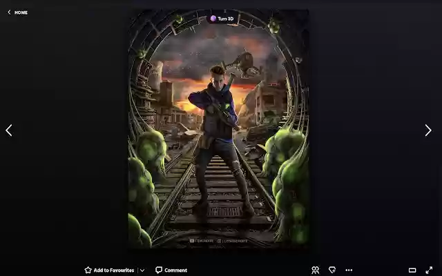 Owl3D extension  from Chrome web store to be run with OffiDocs Chromium online