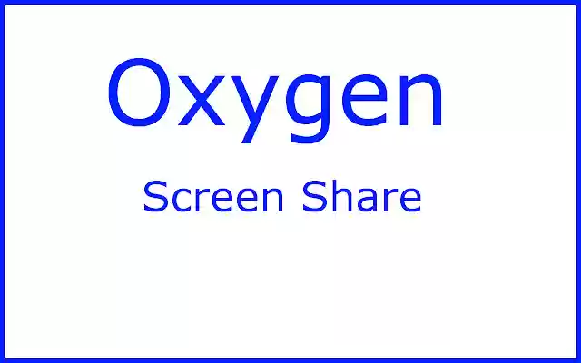 Oxygen Desktop Streamer  from Chrome web store to be run with OffiDocs Chromium online