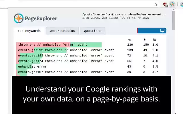 PageExplorer  from Chrome web store to be run with OffiDocs Chromium online