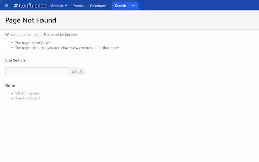 Page Not Found Redirect Utility for Confluence from Chrome web store to be run with OffiDocs Chromium online Page Not Found Redirect Utility for Confluence from Chrome web store to be run with OffiDocs Chromium online