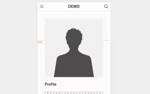Page Percentizer  from Chrome web store to be run with OffiDocs Chromium online