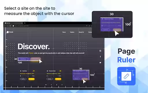 Page Ruler: Your Web Design Companion from Chrome web store to be run with OffiDocs Chromium online Page Ruler: Your Web Design Companion from Chrome web store to be run with OffiDocs Chromium online