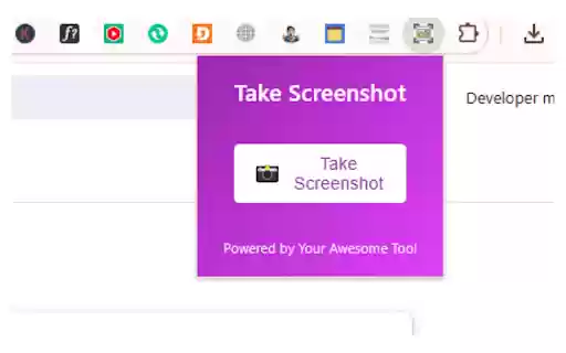 Page Screenshot Tool  from Chrome web store to be run with OffiDocs Chromium online