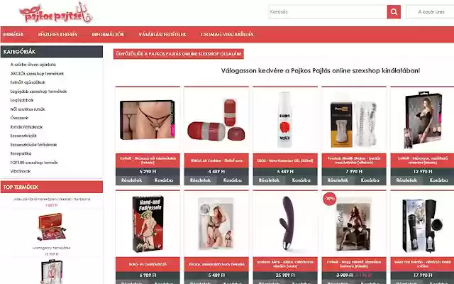 Pajkos Pajtás Online Szexshop from Chrome web store to be run with OffiDocs Chromium online Pajkos Pajtás Online Szexshop from Chrome web store to be run with OffiDocs Chromium online