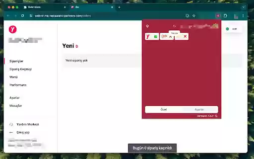 PaketYonetimi Entegrasyon  from Chrome web store to be run with OffiDocs Chromium online