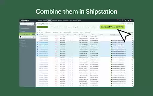 Palmstreet Shipment Combiner  from Chrome web store to be run with OffiDocs Chromium online