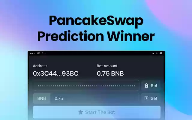 PancakeSwap Prediction Winner  from Chrome web store to be run with OffiDocs Chromium online