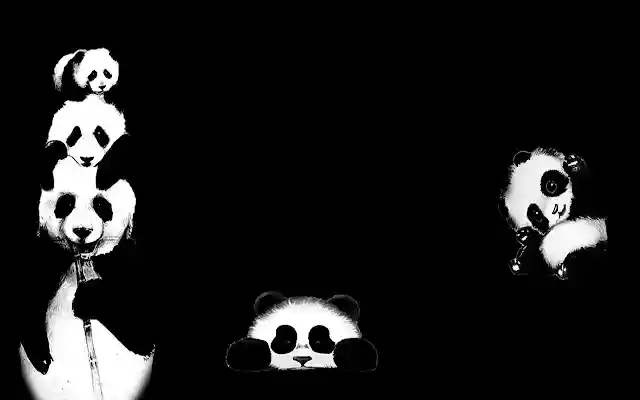 Panda Dark Black Theme  from Chrome web store to be run with OffiDocs Chromium online