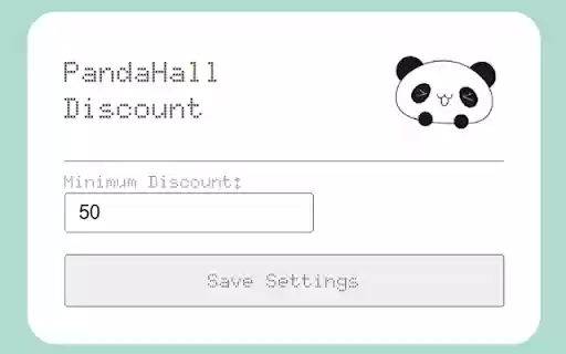 PandaDiscount  from Chrome web store to be run with OffiDocs Chromium online