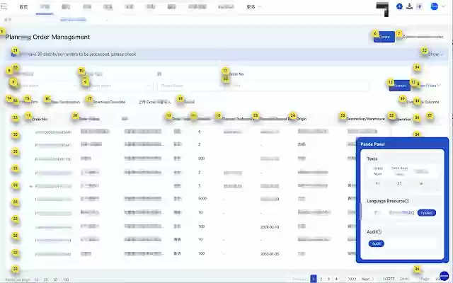PandaWorkbench  from Chrome web store to be run with OffiDocs Chromium online
