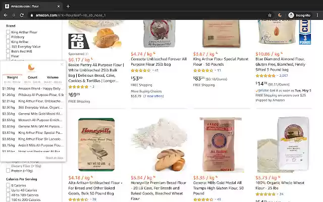 Pangolin Unit Price Comparison  from Chrome web store to be run with OffiDocs Chromium online