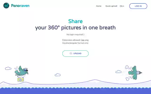 Panoraven Free 360 image viewer  from Chrome web store to be run with OffiDocs Chromium online
