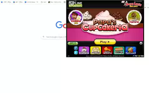Papa’s Cupcakeria Unblocked  Free  from Chrome web store to be run with OffiDocs Chromium online