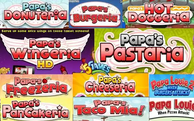 Papas FULL Collection from Chrome web store to be run with OffiDocs Chromium online Papas FULL Collection from Chrome web store to be run with OffiDocs Chromium online