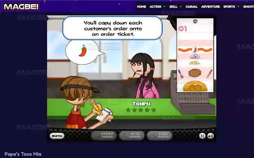 Papas Taco Mia Unblocked Game Launcher from Chrome web store to be run with OffiDocs Chromium online Papas Taco Mia Unblocked Game Launcher from Chrome web store to be run with OffiDocs Chromium online