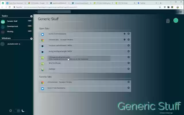 PapaTab  from Chrome web store to be run with OffiDocs Chromium online