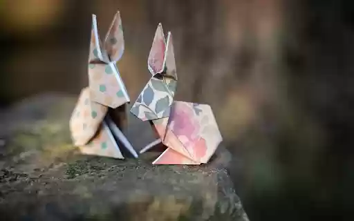 Paper bunny  from Chrome web store to be run with OffiDocs Chromium online
