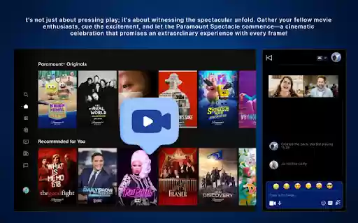 Paramount Plus Party  from Chrome web store to be run with OffiDocs Chromium online