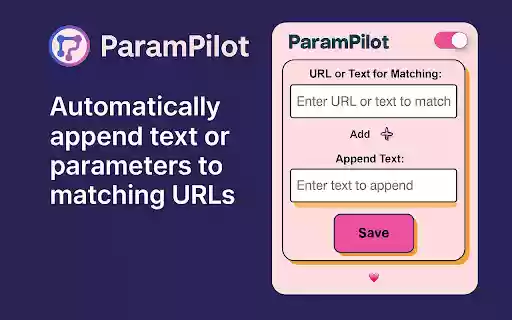 ParamPilot from Chrome web store to be run with OffiDocs Chromium online ParamPilot from Chrome web store to be run with OffiDocs Chromium online